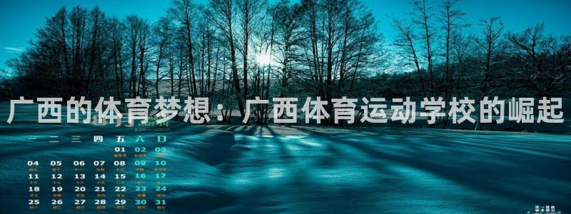 MK体育官网下载招商电话地址查询：广西的体育梦想：广