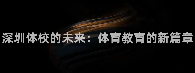MK体育官方正版app集团logo：深圳体校的未来：